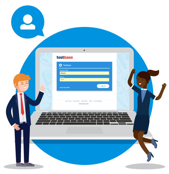 New! Teacher logins Testbase