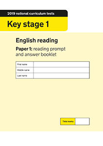 2019 KS1 English Reading and Answer Booklet